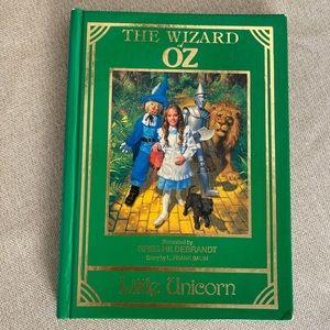 Vintage 1988 The Wizard of Oz Book Little Unicorn